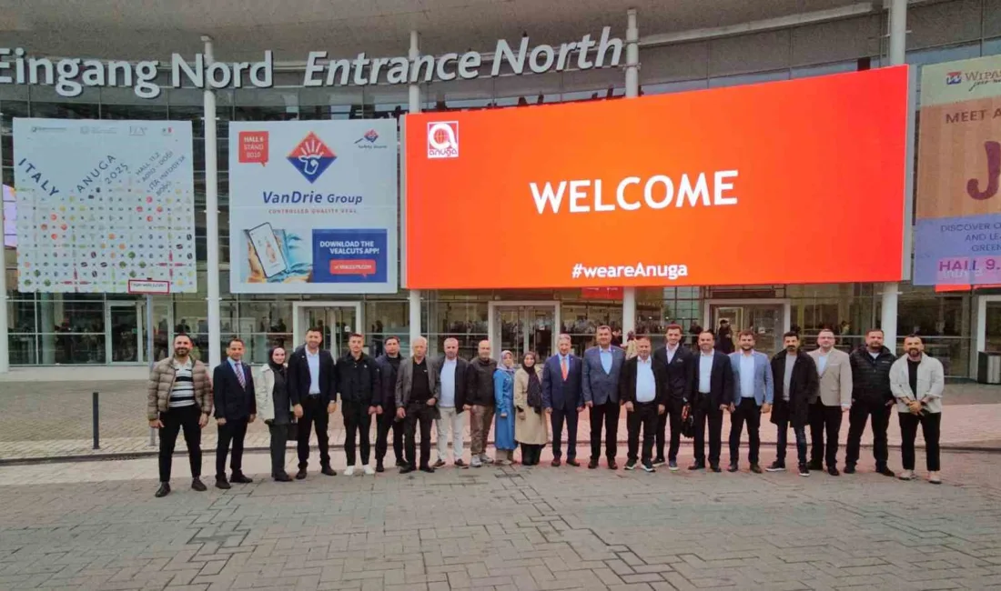 Dünyanın sayılı ve Avrupa’nın en büyük uluslararası gıda fuarı ANUGA’da