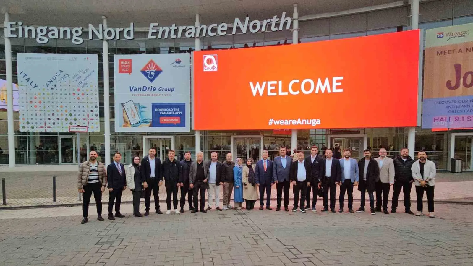 Dünyanın sayılı ve Avrupa’nın en büyük uluslararası gıda fuarı ANUGA’da