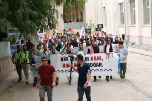 Necmettin Erbakan Üniversitesi (NEÜ) öğrenci toplulukları, Gazze’de yaşanan insanlık dramına