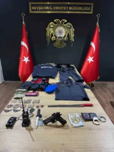 Nevşehir’de DEAŞ terör örgütüyle bağlantılı oldukları tespit edilen iki şahsı
