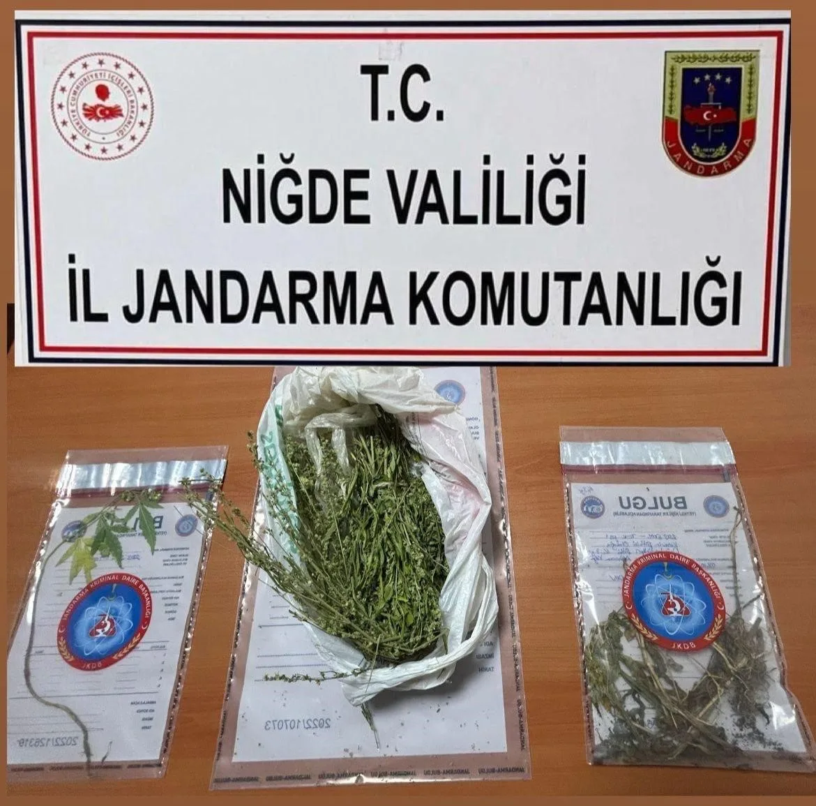 Niğde İl Emniyet Müdürlüğü ve İl Jandarma Komutanlığı ekipleri tarafından