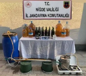 Niğde İl Jandarma Komutanlığı ekipleri, Kaçakçılıkla Mücadele Kanunu kapsamında yürütülen