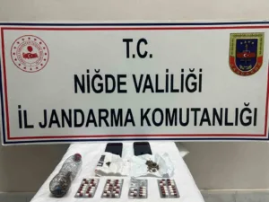 Niğde İl Jandarma Komutanlığı ekiplerince, uyuşturucu madde imal ve ticareti