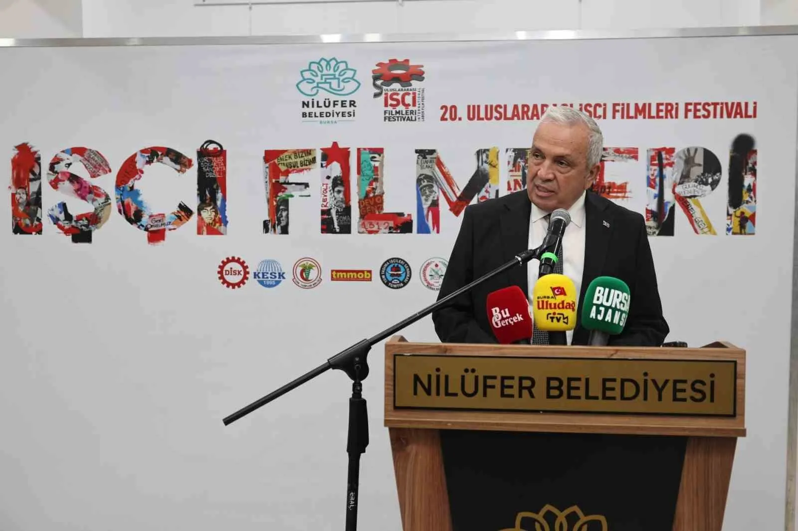 Bursa’da düzenlenen 20. Uluslararası İşçi Filmleri Festivali, sinemaseverlerden yoğun ilgi