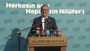 Bursa’nın Nilüfer ilçesinde yapımı tamamlanan Melisa Parkı, törenle hizmete açıldı.