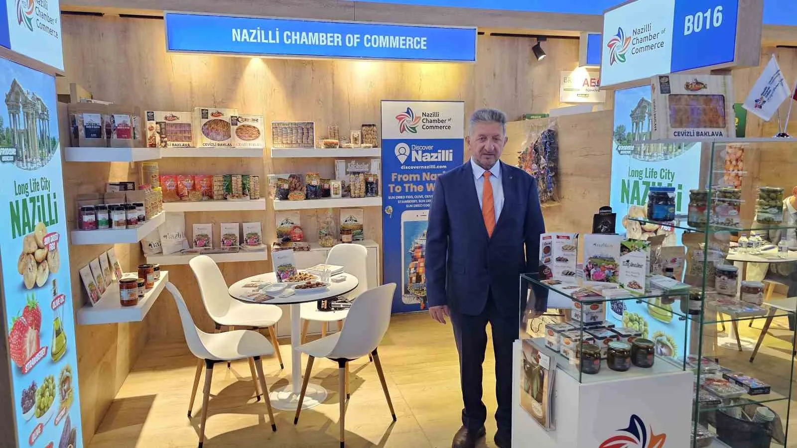 Nazilli Ticaret Odası Anuga Gıda Fuarı’nda Türkiye’den iştirak eden tek