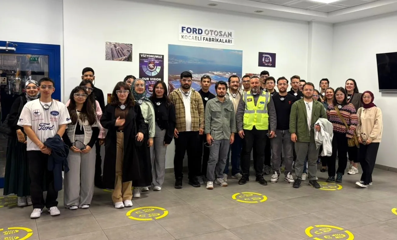 SUBÜ Girişimci Mühendisler Topluluğu öğrencileri, düzenlenen teknik gezi ile otomotiv