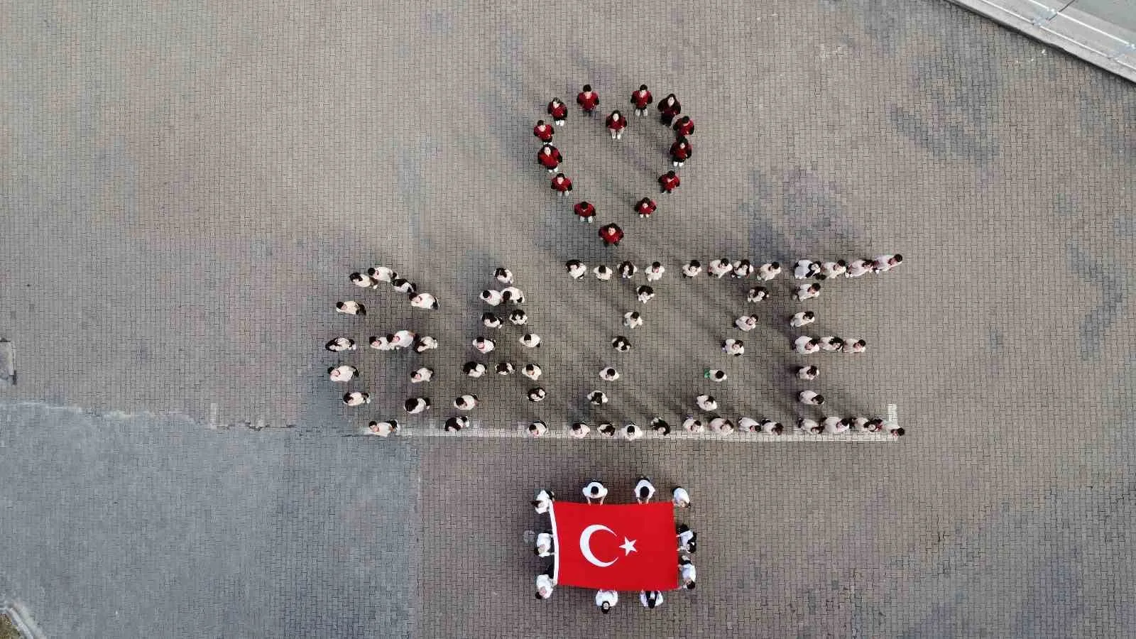 Karabük Alparslan Gazi Anadolu Lisesi öğrencileri, Filistin’de yaşanan insanlık dramına