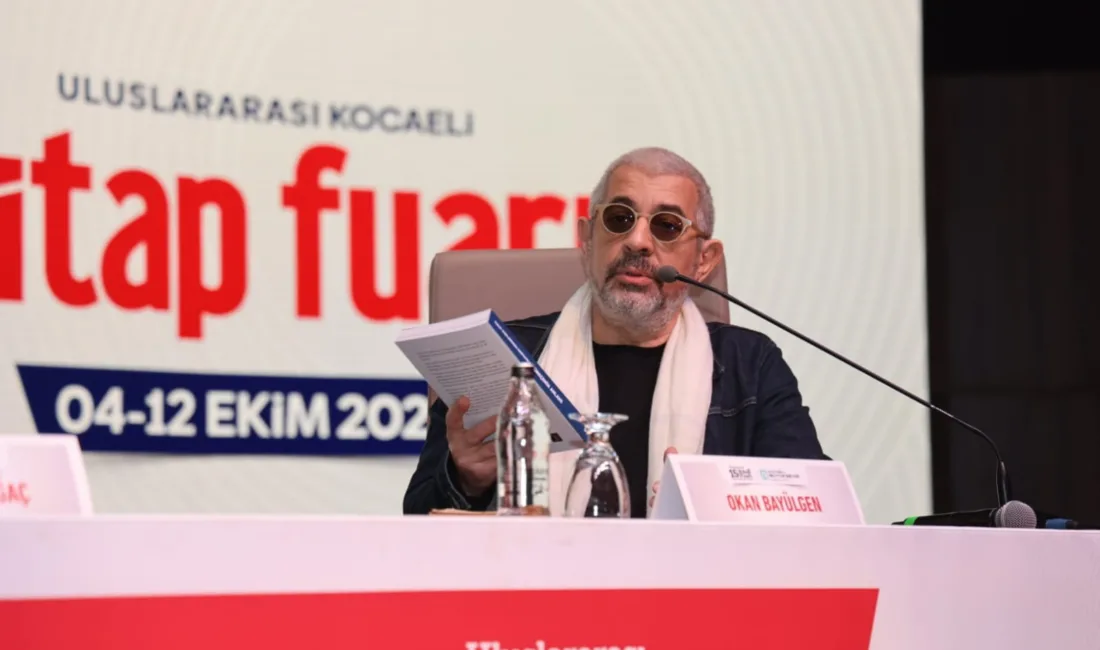 Kocaeli Kitap Fuarı’nda “Türkçemiz Evimiz” başlıklı özel söyleşiye katılan sanatçı