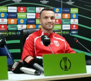 Samsunspor’un kalecisi Okan Kocuk, UEFA Konferans Ligi’nde yarın Ukrayna ekibi