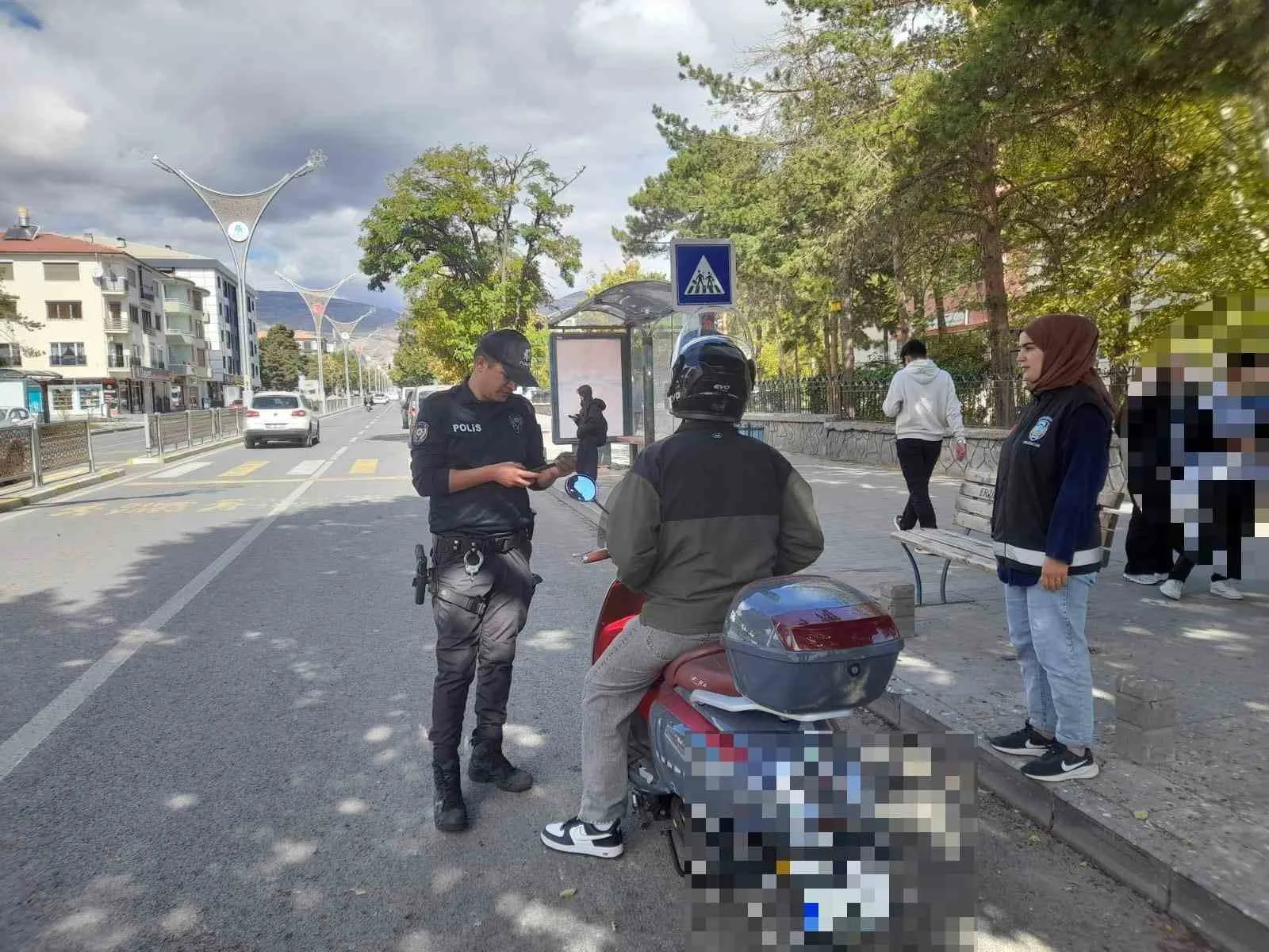 Erzincan İl Emniyet Müdürlüğü Çocuk Şube Müdürlüğü koordinesinde güvenli bir