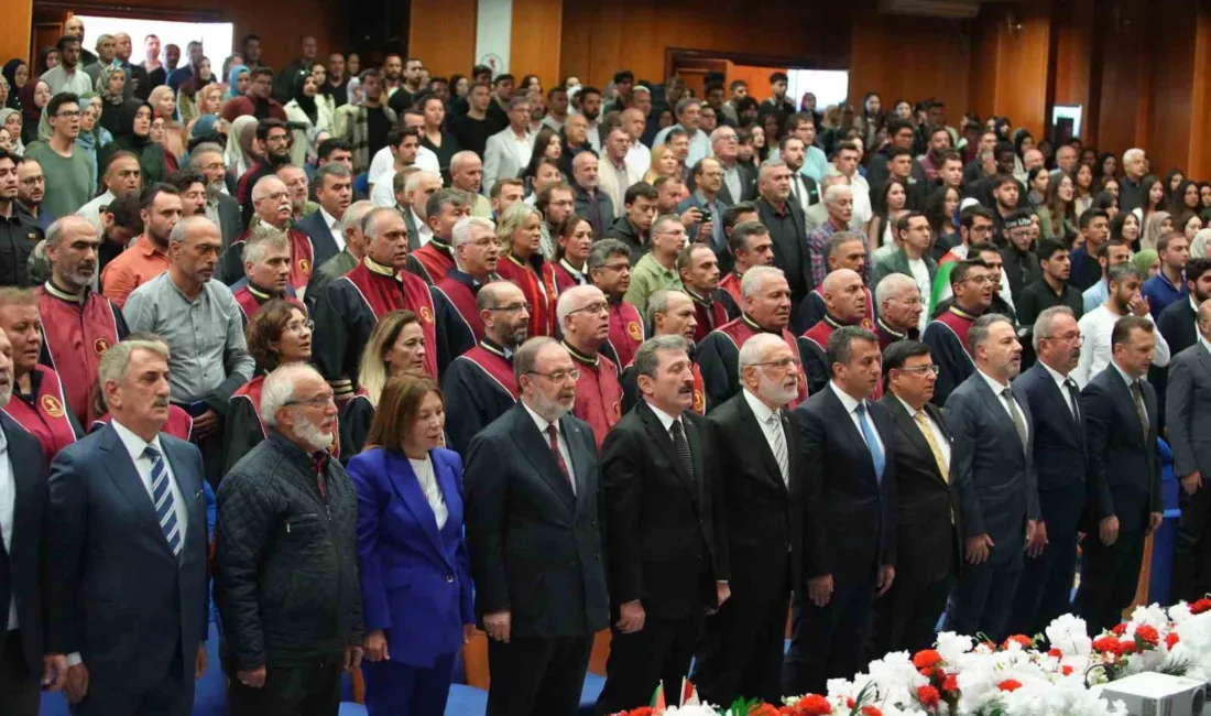 Ondokuz Mayıs Üniversitesi (OMÜ) 2025-2026 Akademik Yılı Açılış Programı gerçekleştirildi.