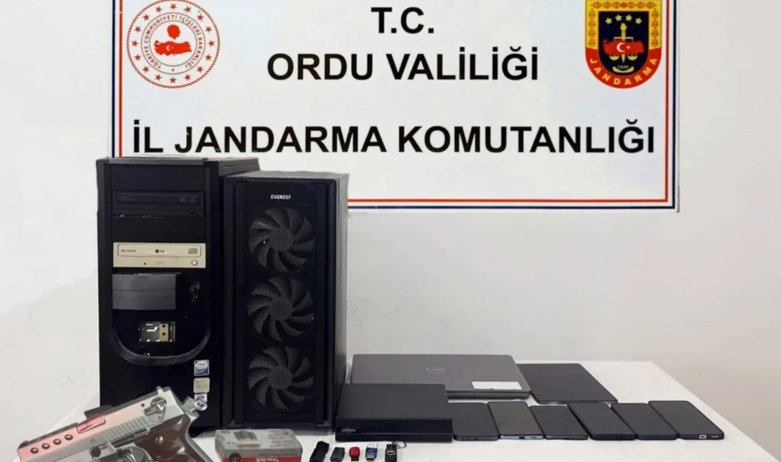 Ordu merkezli 6 ilde yapılan siber suç operasyonu kapsamında gözaltına