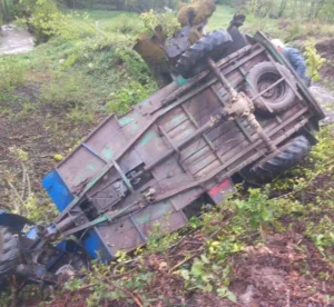 Ordu’nun Fatsa ilçesinde ’patpat’ olarak bilinen tarım aracının devrilmesi sonucu