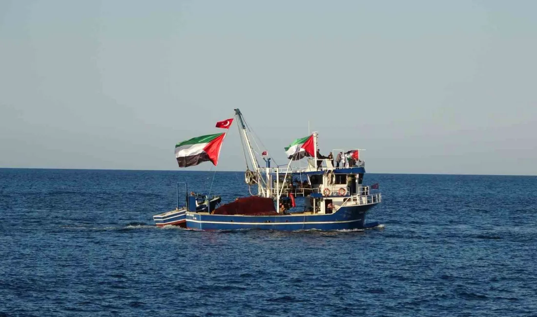 Ordu’da, İsrail’in Filistin’e uyguladığı zulme tepki göstermek ve Sumud Filosu’na