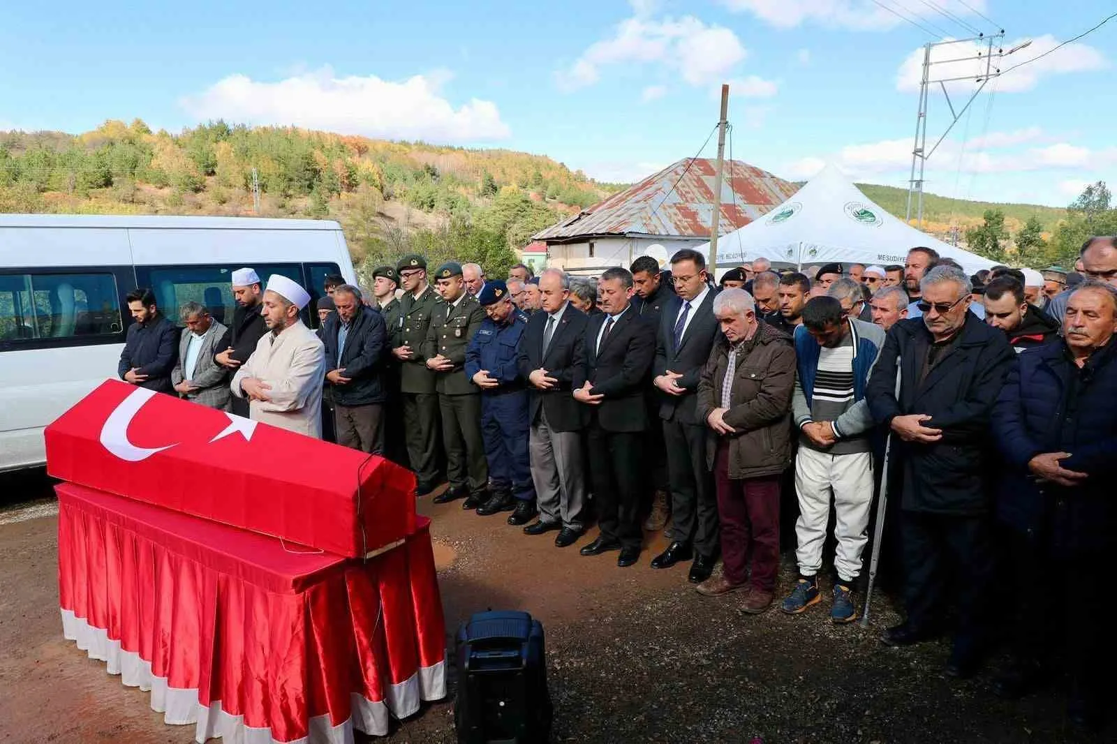 Ordu’da, geçirdiği kalp krizi sonucu hayatını kaybeden Kıbrıs Gazisi Cemal