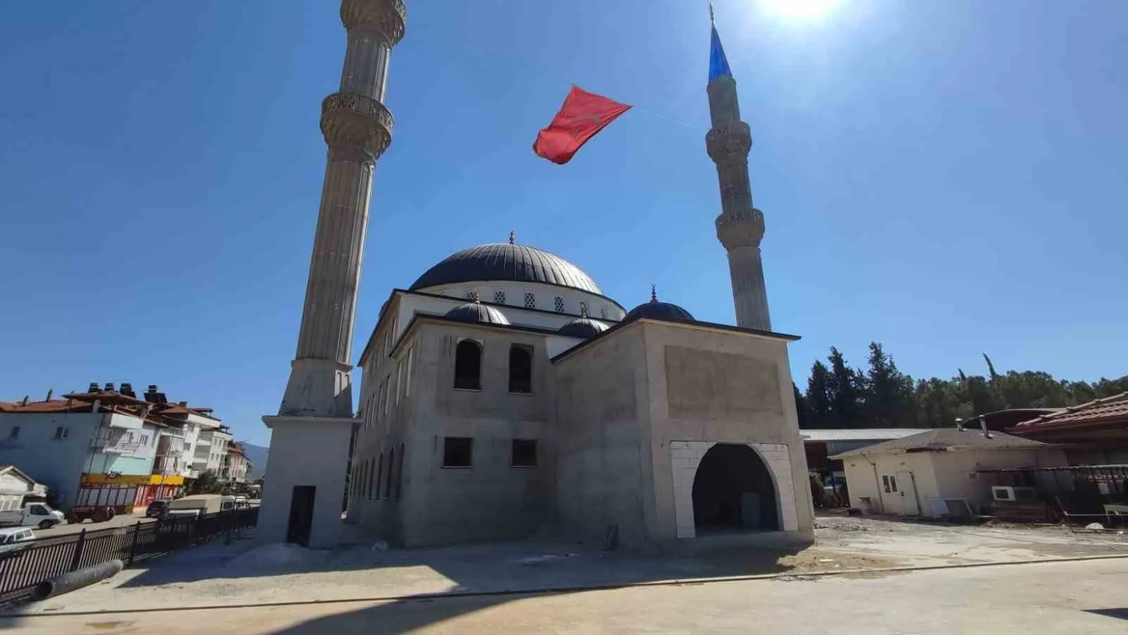 Denizli’de Beyağaç Belediye Başkanı Sezayi Pütün’ün öncülüğünde hayırseverlerin destekleriyle yapımı