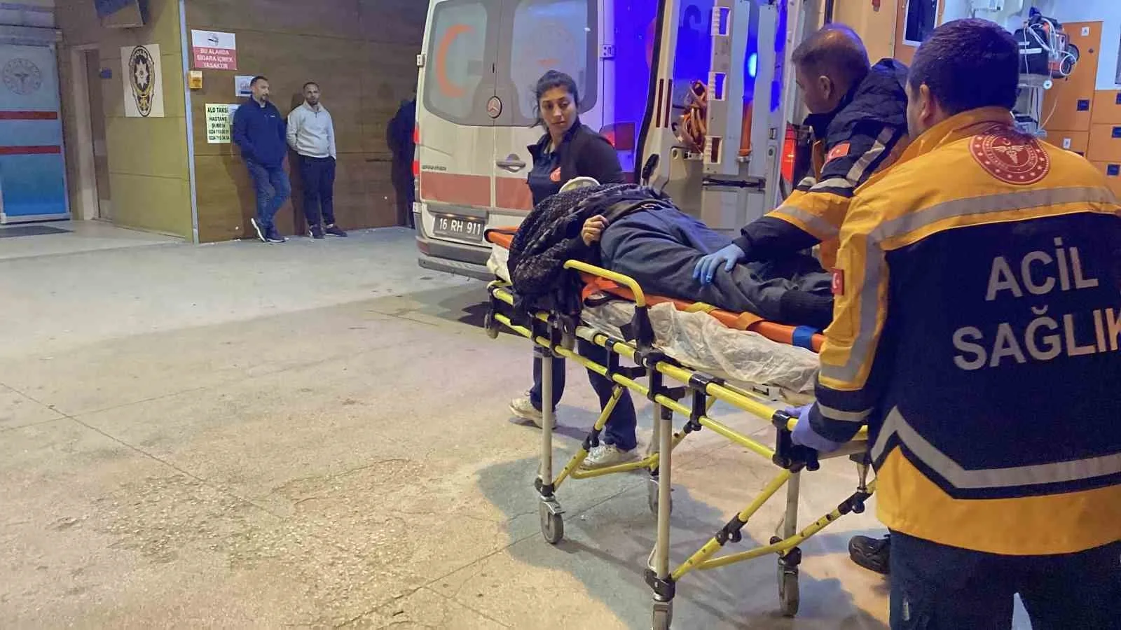 Bursa’nın İnegöl ilçesinde meydana gelen kazada özel halk otobüsünün çarptığı