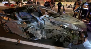 Aksaray’da otomobilin tıra arkadan çarpma sonucu meydana gelen trafik kazasında