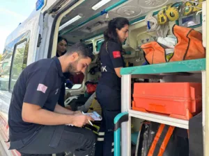 Adıyaman’da, yolun karşı tarafına geçmeye çalışan yaya, otomobilin çarpması sonucu