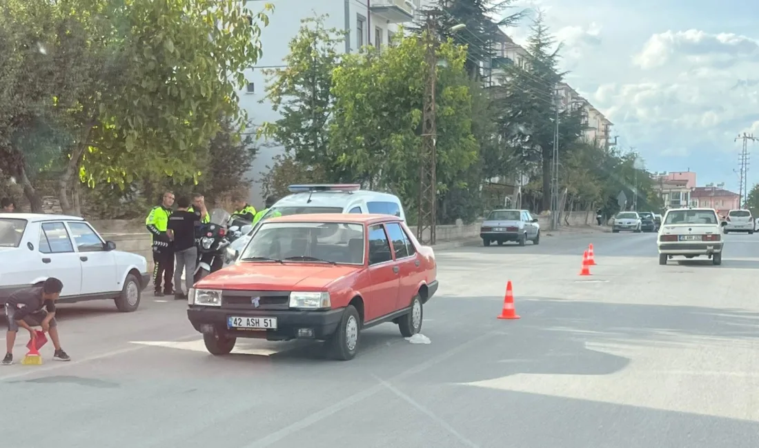Konya’nın Beyşehir ilçesinde yolun karşısına geçerken otomobilin çarptığı 8 yaşındaki