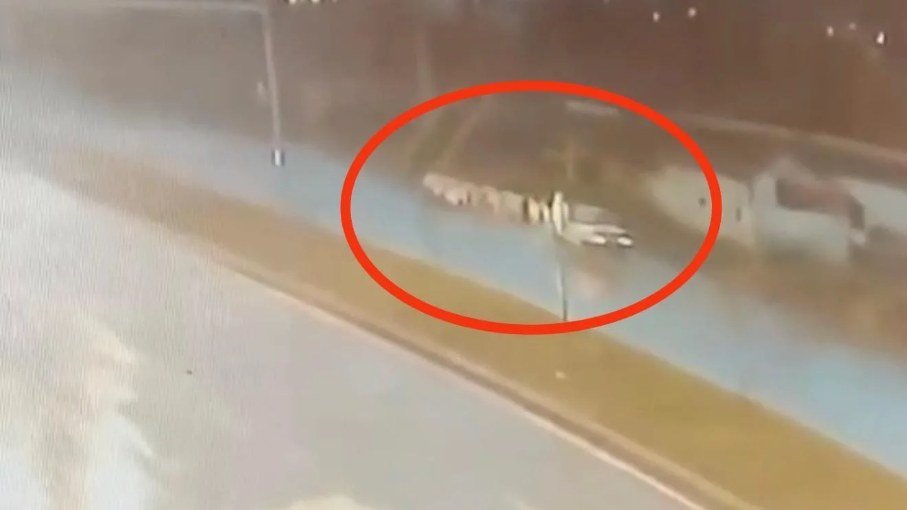 Samsun’un Tekkeköy ilçesinde otomobilin çobana ve koyun sürüsüne çarptığı kazanın