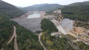 Balıkesir’in önemli içme suyu kaynaklarından biri olan Gönen Çayı üzerinde
