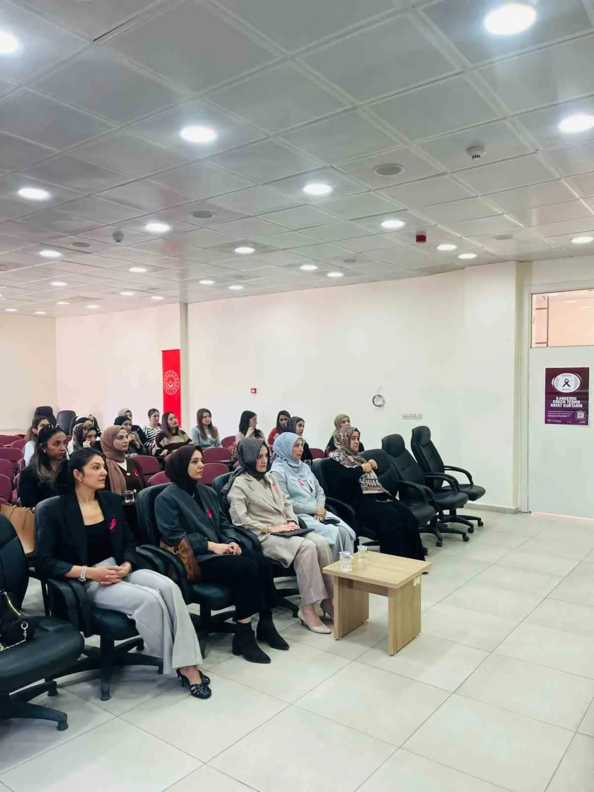 Ağrı’nın Patnos ilçesinde meme kanseri farkındalık etkinliği düzenlendi. Patnos Kaymakamı