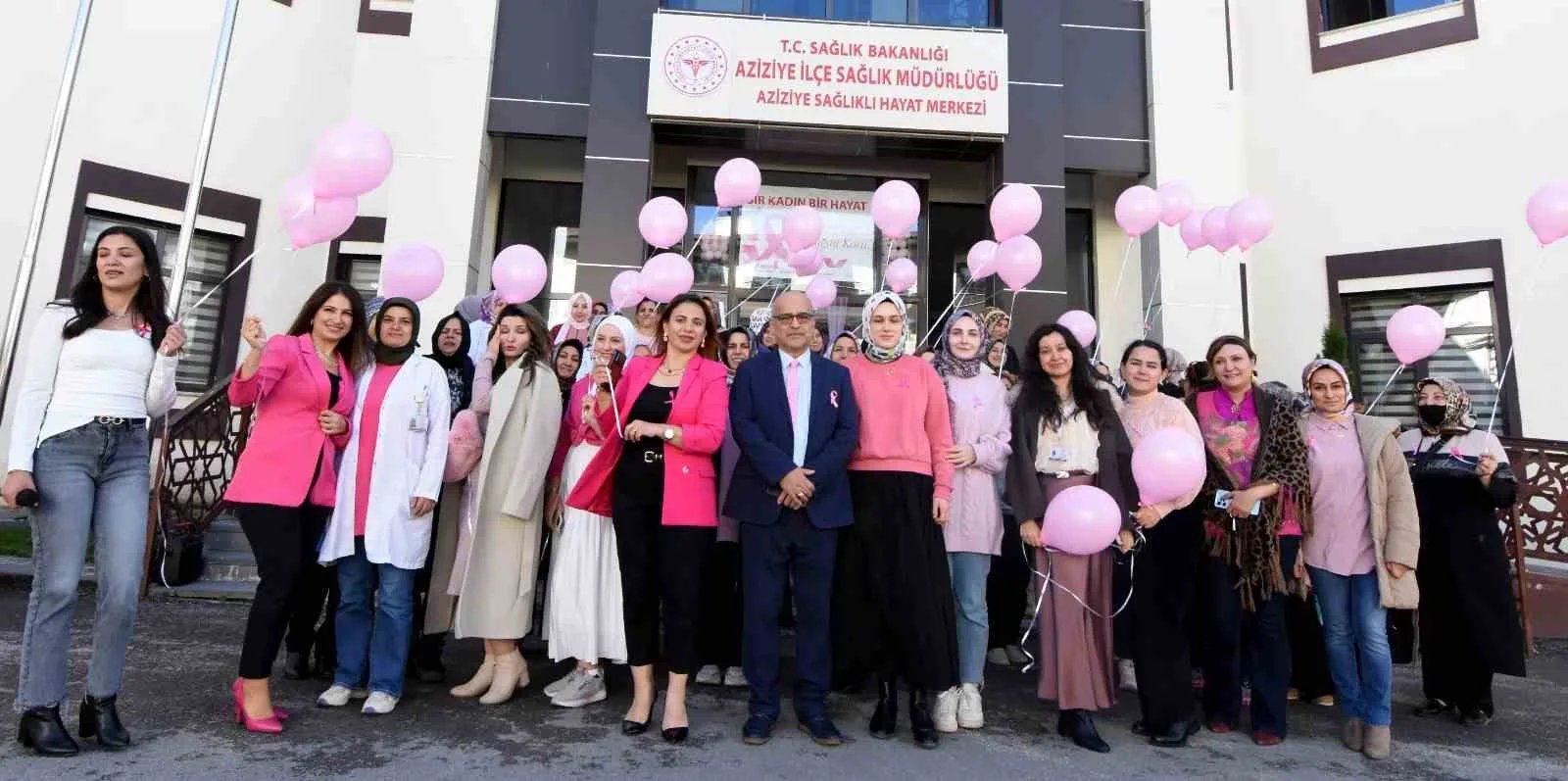 Aziziye İlçe Sağlık Müdürlüğü’nde 1-31 Ekim “Meme Kanseri Farkındalık Ayı”