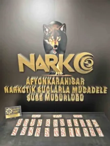 Afyonkarahisar’da şüphe üzerine durdurulan iki şahsın yapılan üst aramalarında 376