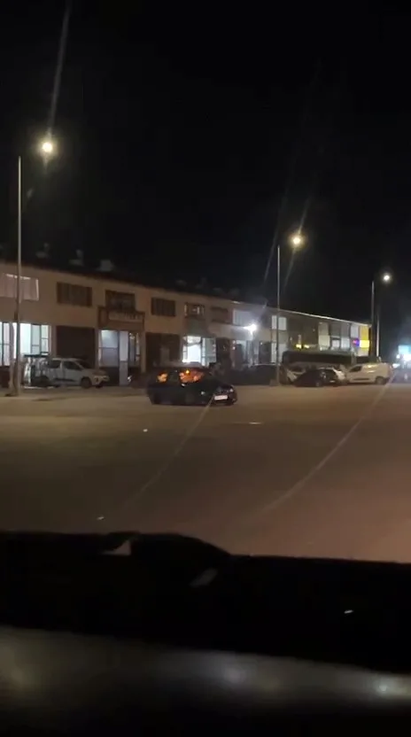 Sivas’ta polis aracının önünde drift atan sürücüye 46 bin lira