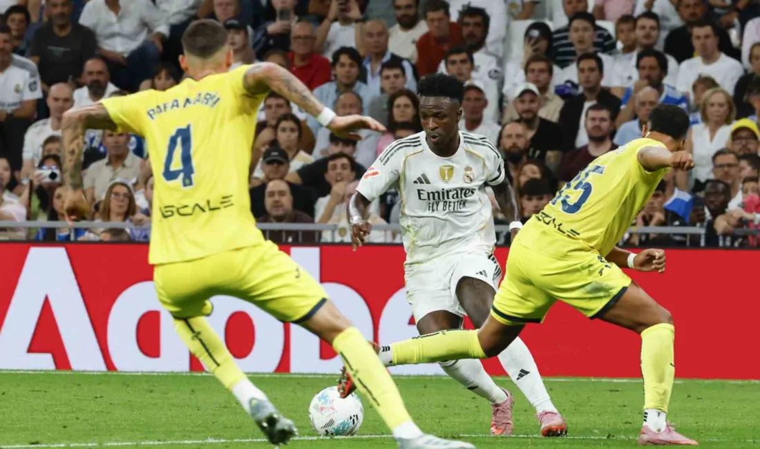İspanya La Liga’nın 8. haftasında Real Madrid, sahasında karşılaştığı Villarreal’i
