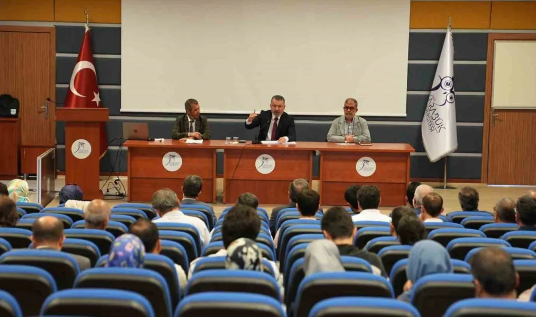 Karabük Üniversitesi (KBÜ) Rektörü Prof. Dr. Fatih Kırışık, akademisyenliğin sadece