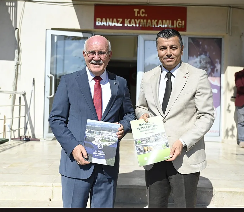 Uşak Üniversitesi Rektörü Prof. Dr. Ekrem Savaş, Banaz Meslek Yüksekokulu’nu