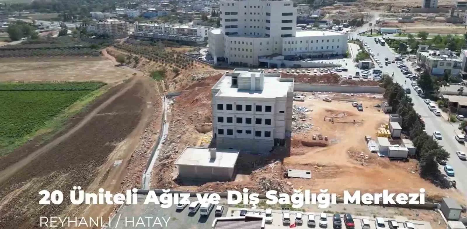 Hatay’ın Reyhanlı ilçesine inşa edilen 20 ünite kapasiteli ağız ve