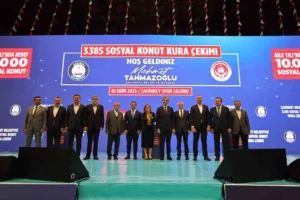 Gaziantep’te Şahinbey Belediyesi tarafından hayata geçirilen 10 bin konutluk dev