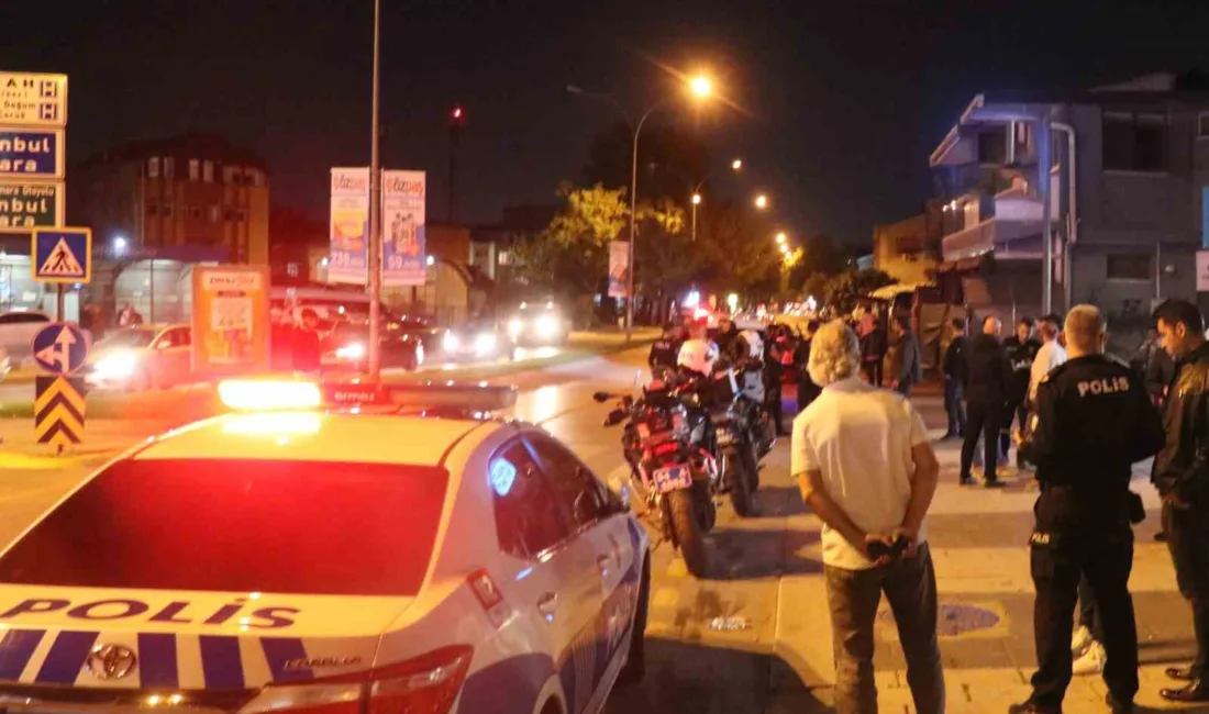 Sakarya’nın Adapazarı ilçesinde iki grup arasında çıkan kavga, polis ekiplerinin