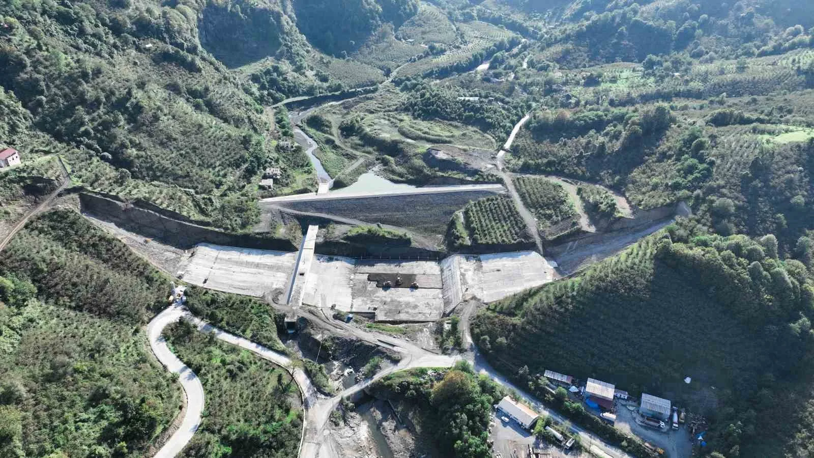 Samsun’un Salıpazarı ilçesinde yapımı süren, tamamlandığında hem 13 bin 950