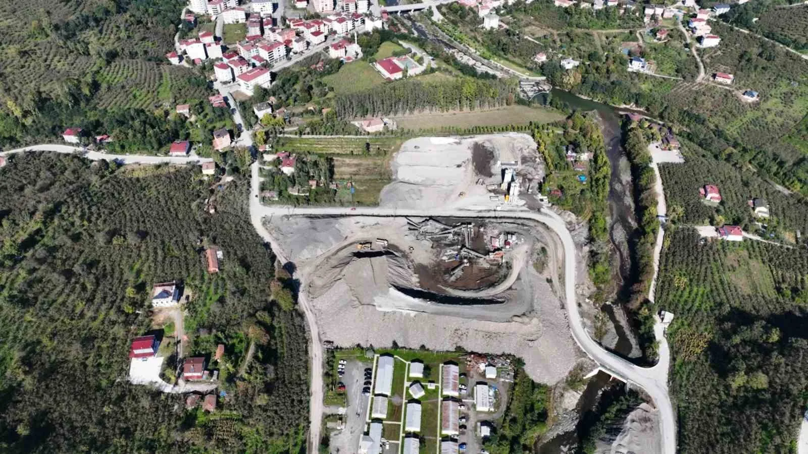 Samsun’un Salıpazarı ilçesinde yapımı süren, tamamlandığında hem 13 bin 950