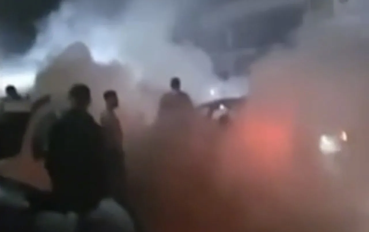 Samsun’da bir sürücü, fren ve gaza aynı anda basarak aracının