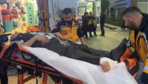 Samsun’da bir kişinin fırına tüfekle ateş açması sonucu ayağından vurulan
