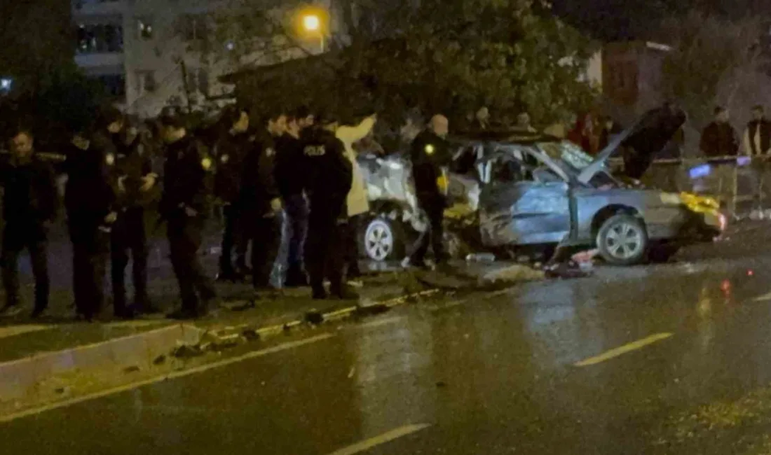 Samsun’da iki otomobilin çarpışması sonucu meydana genel trafik kazasında anne