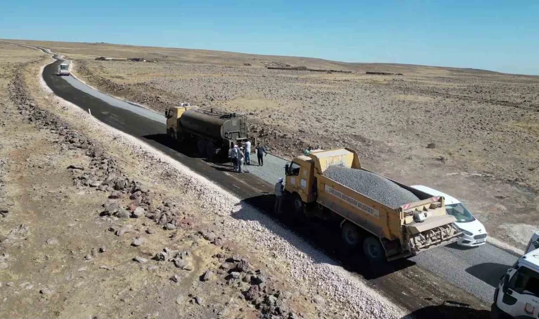 Şanlıurfa Büyükşehir Belediyesi, Siverek ilçesi kırsalında 2 ayrı yolda toplam