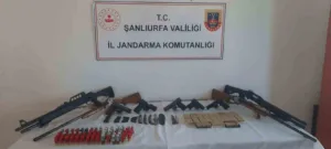 Şanlıurfa’da jandarma ekipleri tarafından düğünde havaya ateş eden 4 şahıs