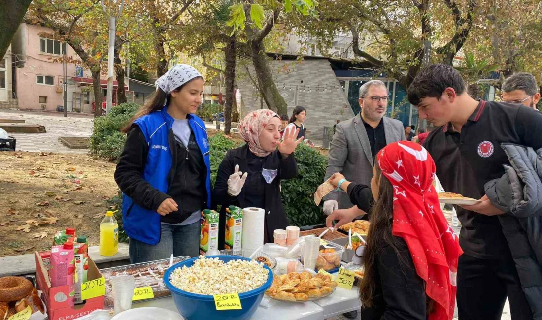 Balıkesir’in Marmara ilçesinde Saraylar Anadolu İmam Hatip Lisesi, Gazze’deki sivillere