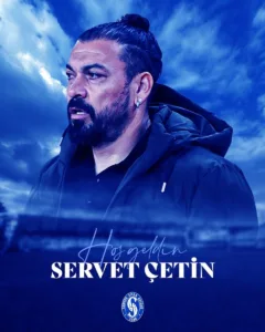 Trendyol 1. Lig ekibi Sarıyer, Teknik Direktör Servet Çetin ile