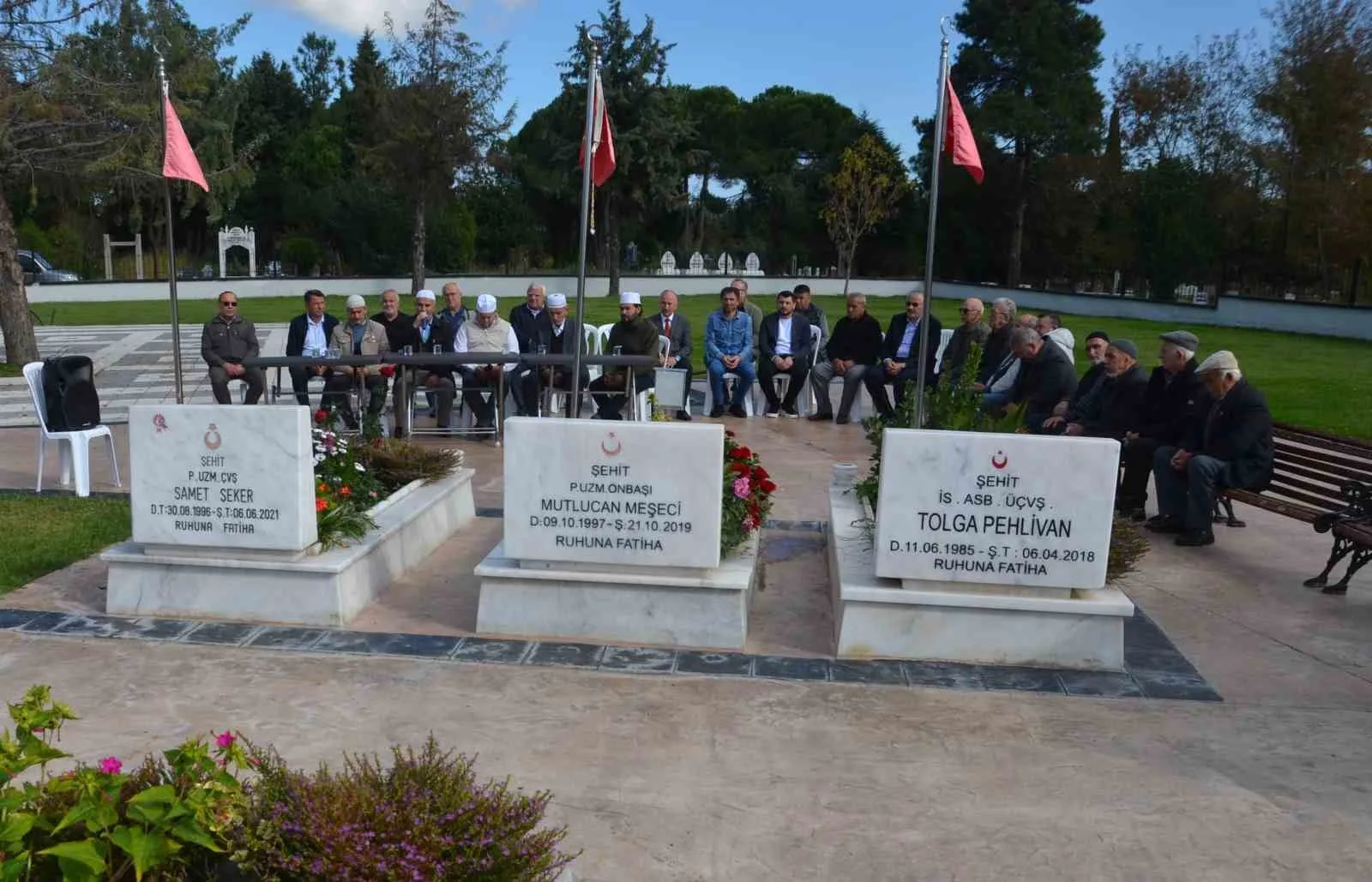 Samsun’un Bafra ilçesinde, Şehit Piyade Uzman Onbaşı Mutlucan Meşeci, şehadetinin