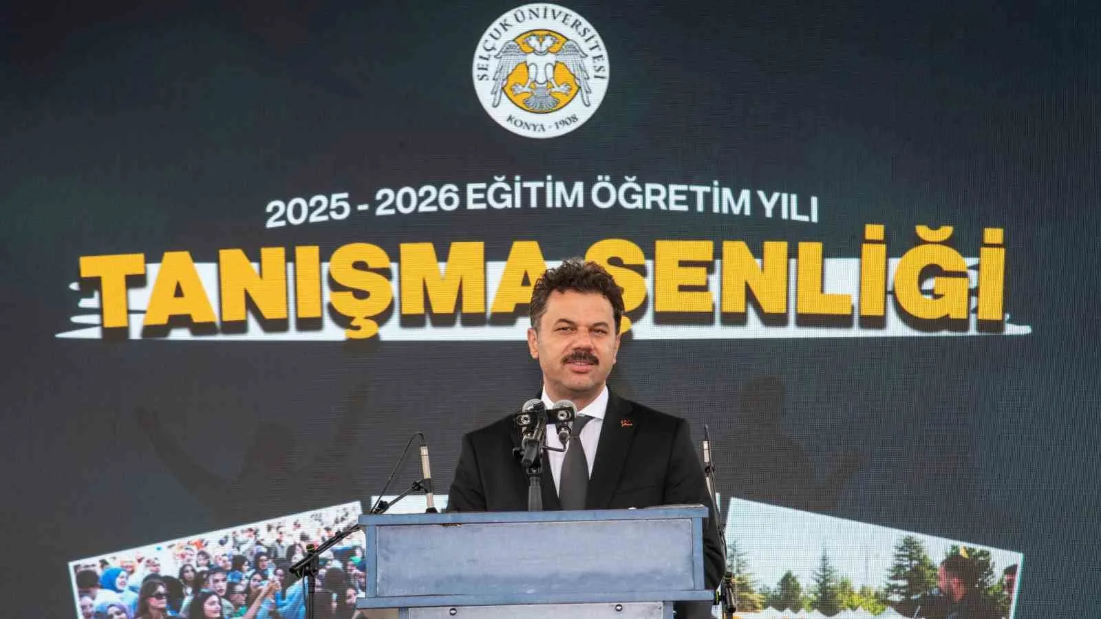 Selçuk Üniversitesi tarafından düzenlenen “2025-2026 Eğitim Öğretim Yılı Tanışma Şenliği”