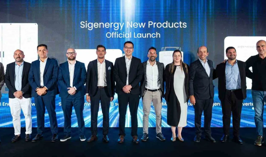 Enerji çözümleri geliştiren Sigenergy Milano’da düzenlenen etkinlikte endüstri liderlerini ağırladı.