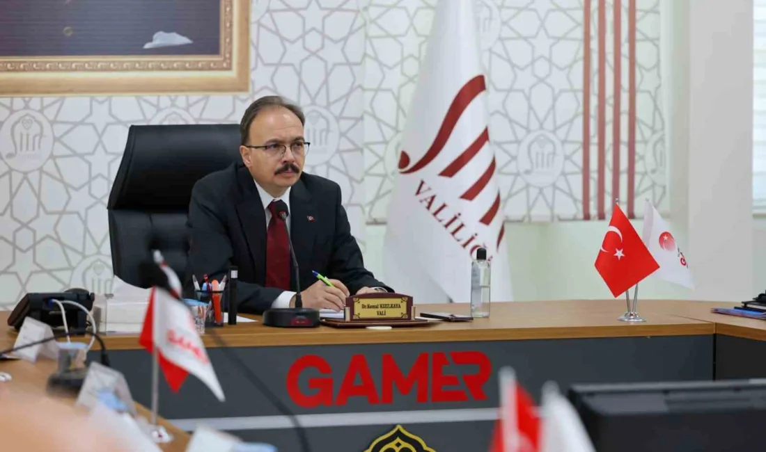 Siirt Valisi Dr. Kemal Kızılkaya, kentte eylül ayında 74 operasyon